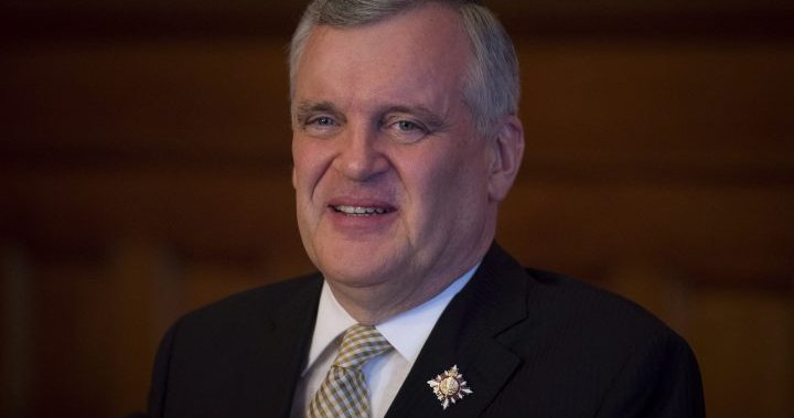 Tributes pour in for former Ontario lieutenant-governor David Onley