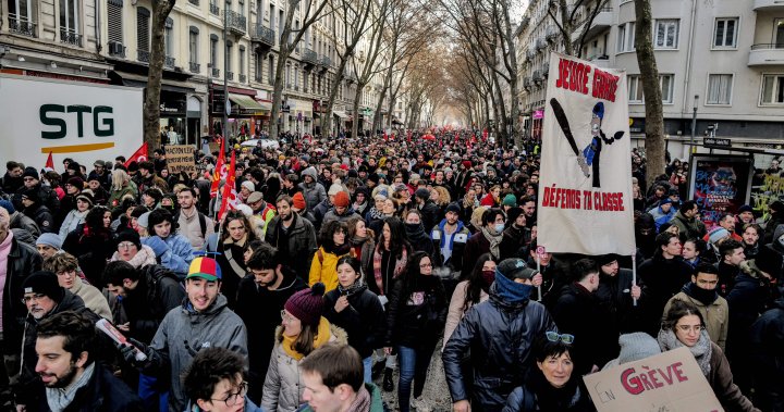 Nationwide strikes, protests break out in France over government’s pension changes - National
