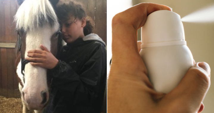 Parents issue warning after teen dies from inhaling aerosol deodorant - National