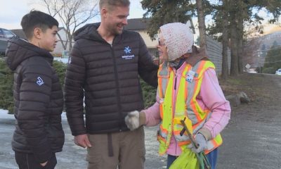 Vernon, B.C. centenarian who keeps local road clean named Good Citizen of the Year - Okanagan