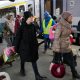 A free train to Hannover is now the last free outpost for Ukrainian refugees fleeing war