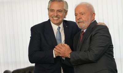 Brazil's President Luiz Inacio Lula da Silva greets world leaders on first day in office