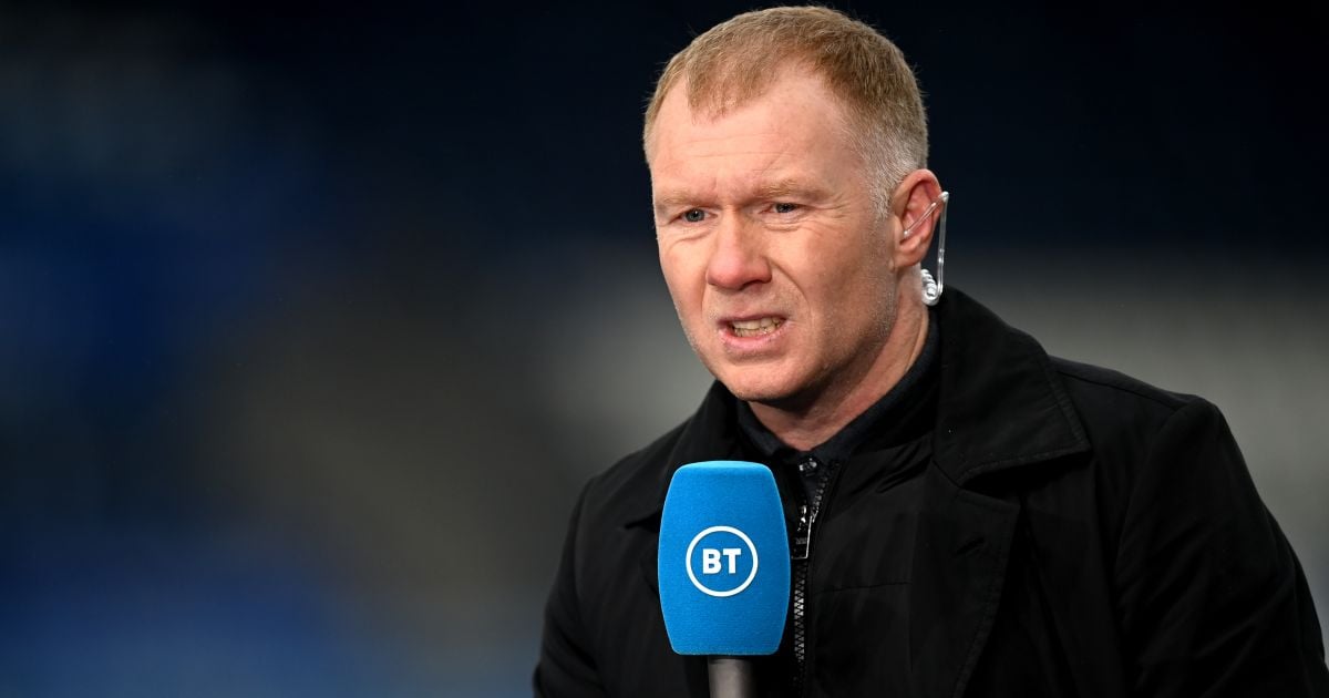 EPL: Scholes names team to win title after Man City lose against Man Utd