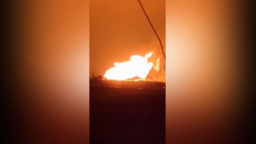 Gas pipeline explodes in Lithuania on day marking independence struggle from USSR