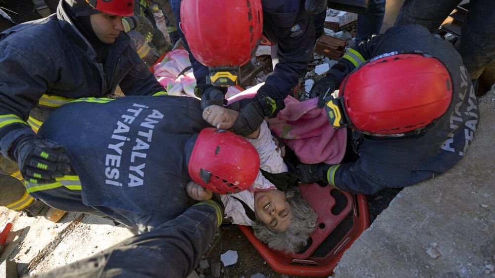 Bravery and desperation at the epicentre of Turkey's devastating earthquake