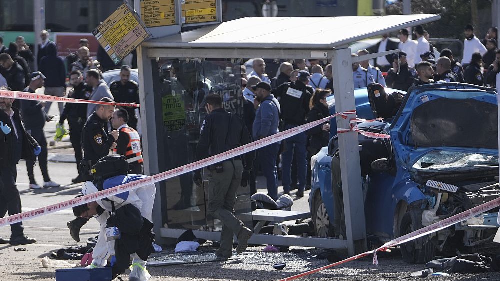 Two dead in ramming attack in Jerusalem, including a child