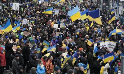 World shows solidarity with Ukraine on anniversary of Russian invasion
