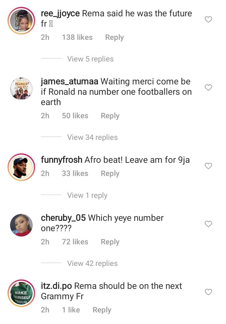 1677937305 96 Afrobeats to the world – Awe as Ronaldo and his