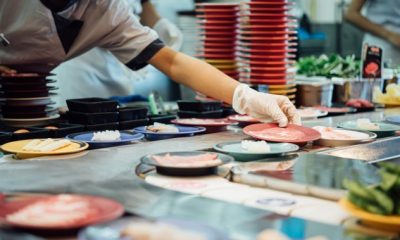 ‘Sushi terrorism’: 3 arrested for unhygienic prank at conveyor belt eatery - National