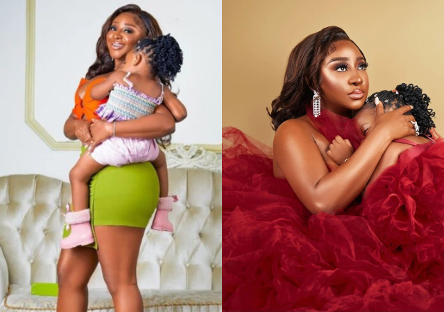 “Just the two of us” - Ini Edo pens appreciation post following daughter’s second birthday