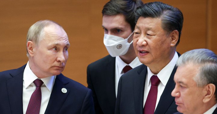 China’s Xi Jinping lands in Moscow as Russia’s Vladimir Putin wages Ukraine war - National