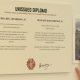 Unissued diplomas hang at U of S for Ukrainian students who will never graduate