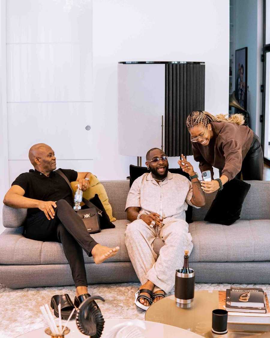 1680156648 455 Tony Elumelu invites Davido to his mansion for daughters 21st