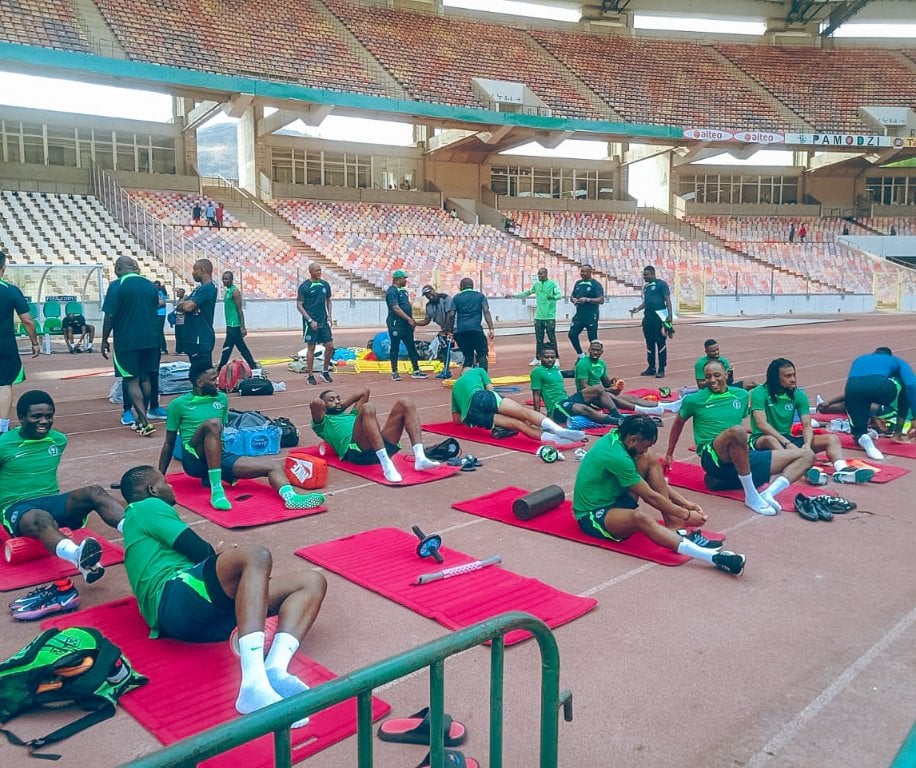 AFCONQ: Super Eagles hold first training session pre-Guinea-Bissau