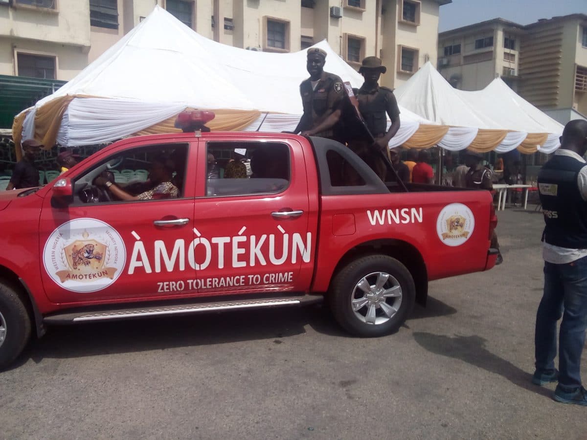 Amotekun arrests 2 underage boys in Osun