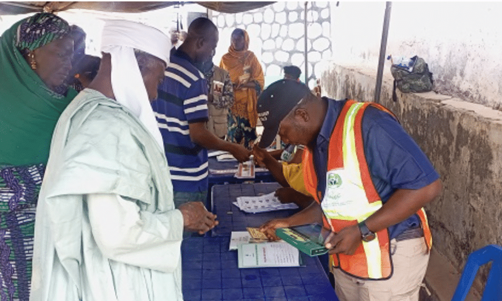 INEC Commences Verification At APC Governorship Candidate’s Polling Unit