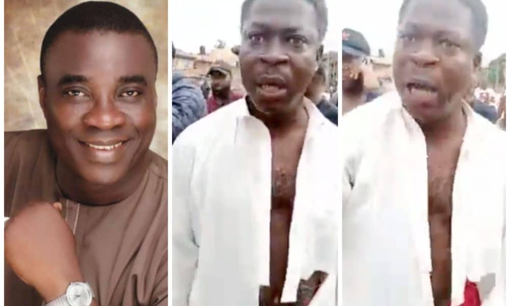 Kwam1 Purportedly Joins APC Thugs To Beat Labour Party Agents (Video)