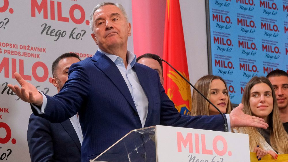 Long-serving Montenegro president to face newcomer in runoff vote