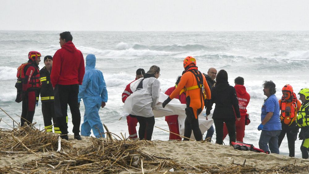Migrant boat breaks apart off southern coast of Italy; dozens dead