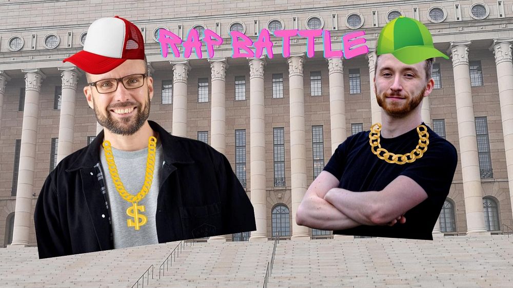 Pretty fly for white guys: Politicians in Finland rap for votes ahead of election