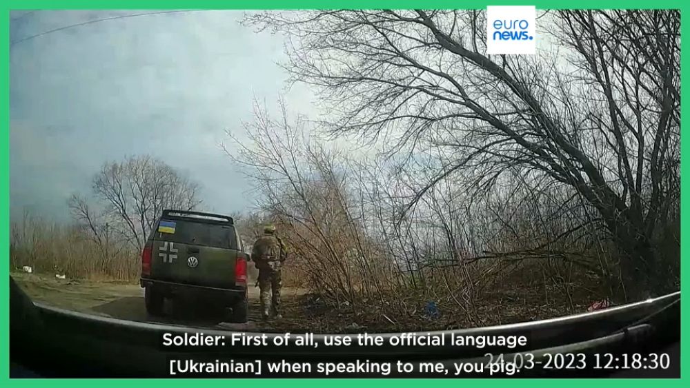 Pro-Kremlin groups caught staging video of Ukrainian soldiers attacking woman and baby