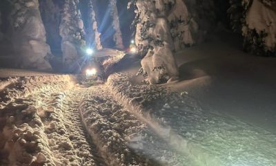Snowmobiler rescued from Vernon, B.C. backcountry after 8 hours
