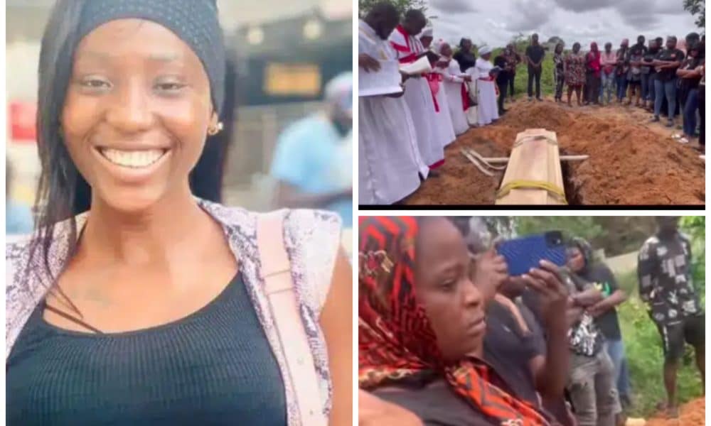 Tears As Popular Nollywood Actress Is Laid To Rest (Video)