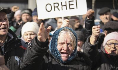 Thousands in Chisinau protest against Moldova's pro-Western government