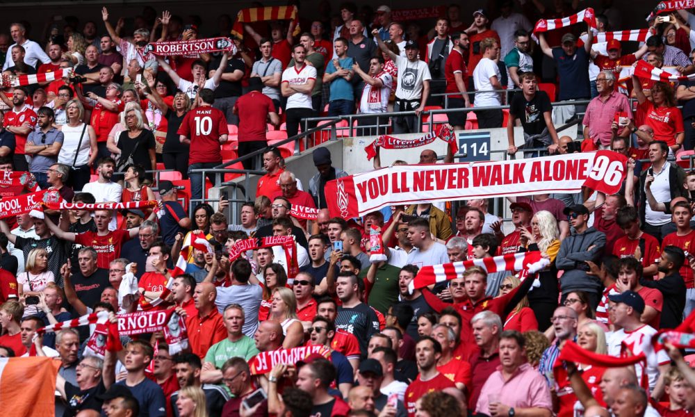 Why do Liverpool fans boo the England national anthem?