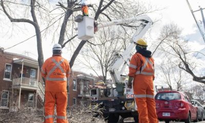 Nearly 300,000 customers still without power in Quebec after ice storm