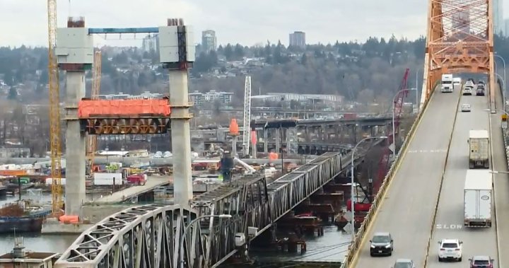 Pattullo Bridge reopened early as work completed ahead of schedule - BC