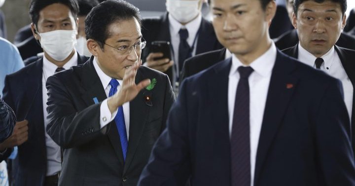 Japan’s prime minister unharmed after someone threw a ‘smoke bomb’ at him - National