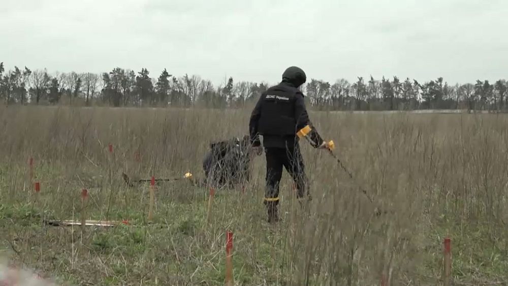 Danger UXB: demining experts in Ukraine operate in the most mined place on earth
