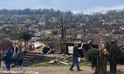 Deadly tornadoes rip through Arkansas and Illinois in the US killing at least 26 people
