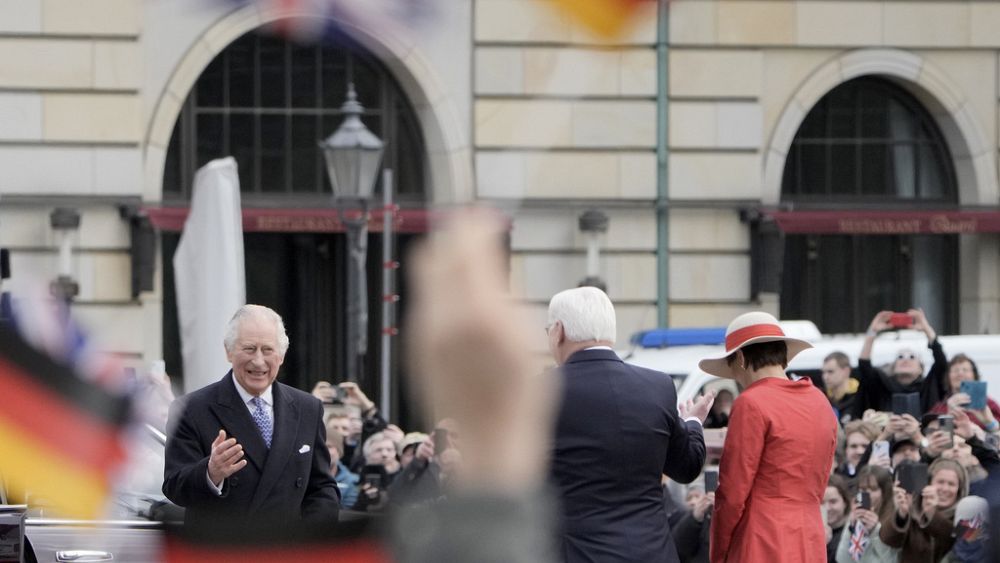 King Charles in Germany on first international visit as British monarch