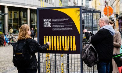 Yellow Ribbon exhibition in Brussels depicts Ukrainian resistance against Russia