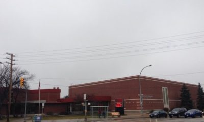 A basketball court joins other park amenities near Winnipeg’s Glenlawn Collegiate - Winnipeg