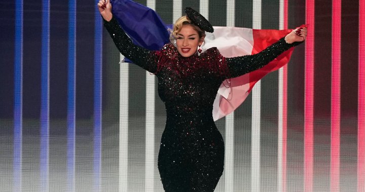 Canadian singer competing for France at Eurovision 2023 finale