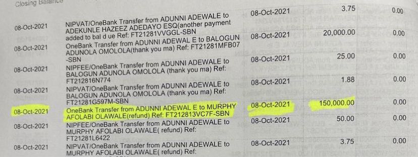 Adunni Ade denies allegations of debt to late Murphy Afolabi, presents evidence of refund (Photos)