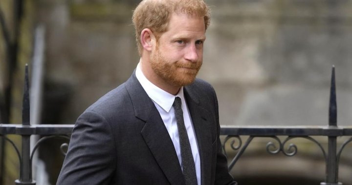 Prince Harry loses bid to personally pay for police security while visiting U.K. - National