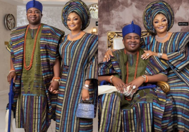 “You have supported me through thick and thin”- Oba Elegushi and wife, Olori Sekinat celebrate 20th anniversary