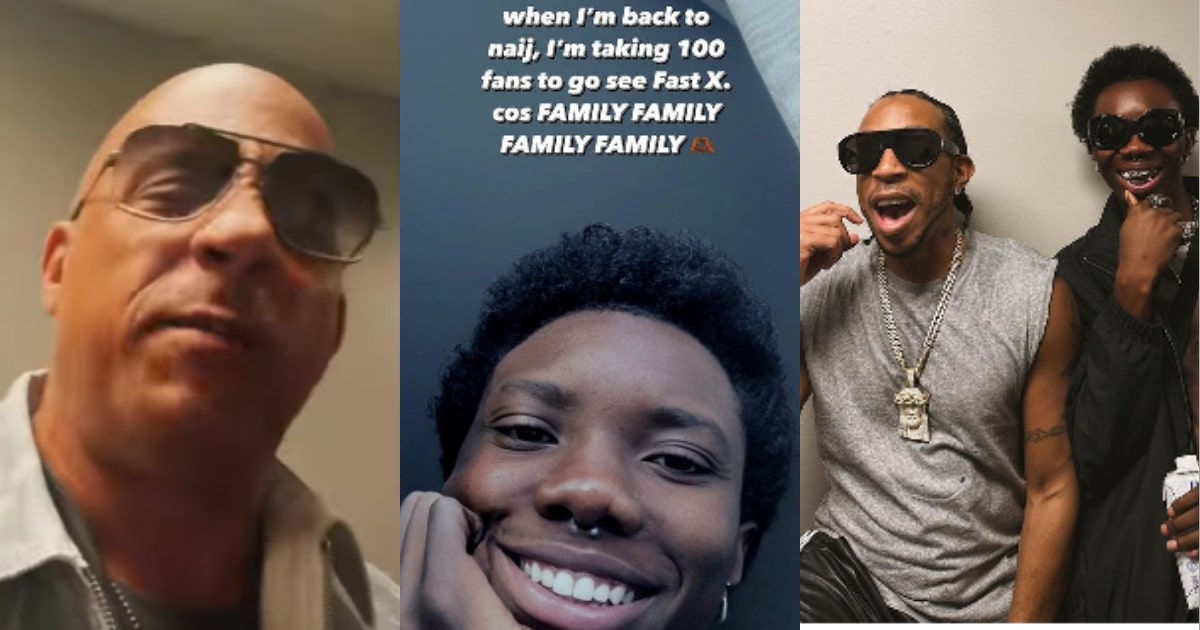 Blaqbonez excited as he levels up, joins Fast and Furious actors, Vin Diesel and Ludacris in Canada (Video)