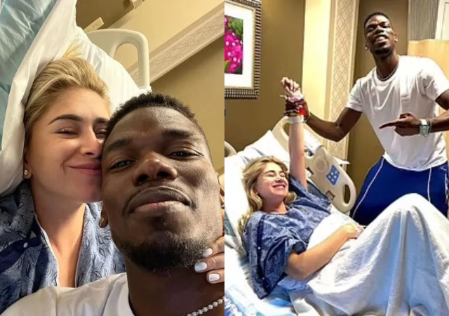 Footballer, Paul Pogba welcomes third child with wife [Photo]