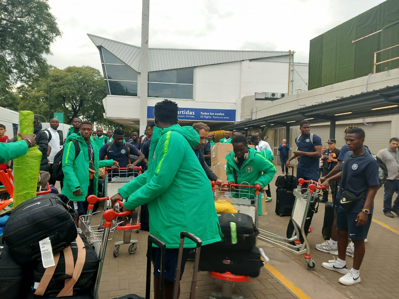 U-20 World Cup: Flying Eagles arrive Buenos Aires for Brazil clash