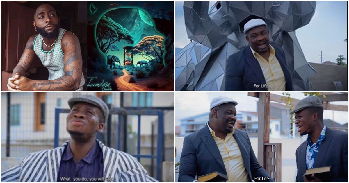 Zicsaloma and Don Jazzy stir humour as they release gospel version of Davido's song, 'Over Dem' -VIDEO