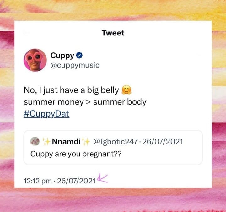 1685139826 229 DJ Cuppy honestly replies fan who asked if she was