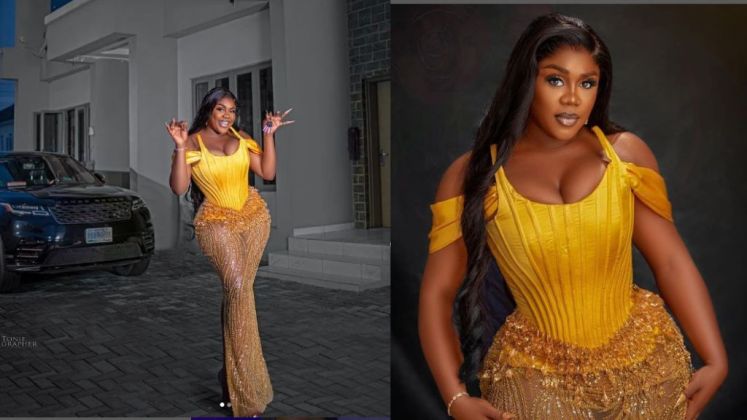 Comedian Ada Jesus gifts herself a multimillion mansion as she clocks new age (Photos)