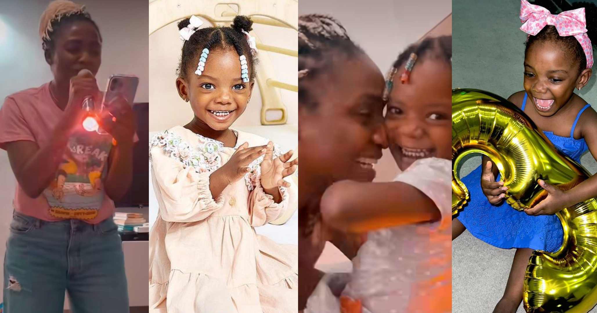 "You are everything to me" – Simi pens emotional note to daughter, Adejare, composes new song as she turns 3
