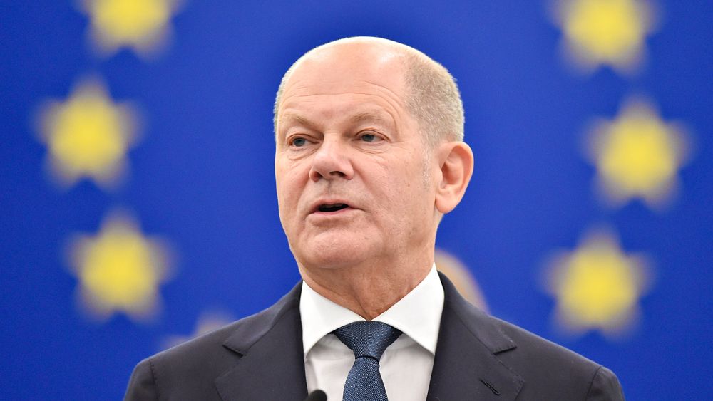 A European Ukraine is the 'clearest possible rejection' of Putin's imperialism, says Olaf Scholz