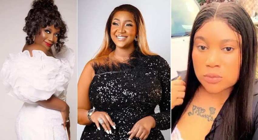 Actresses Lynda Clems, Esther Nwachukwu drum support for Judy Austin after her recent reveal